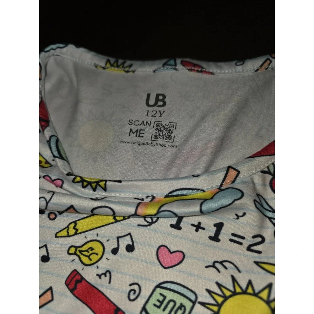 UB unique baby back to school dress size 12
